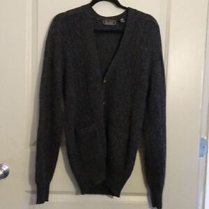 VINTAGE Finalists 100% WOOL SWEATER SZ M